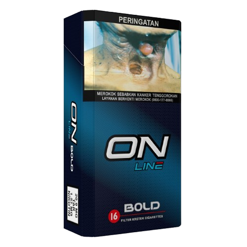 ON LINE BOLD 16 Filter Kretek